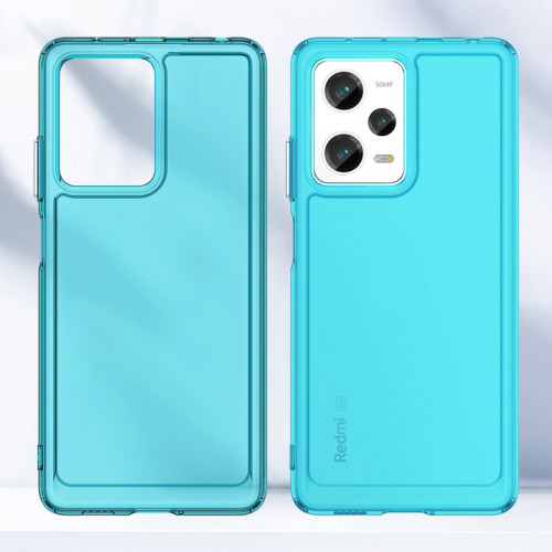 Чохол для смартфона Cosmic Clear Color 2 mm for Xiaomi Redmi Note 12 Pro 5G Transparent Blue