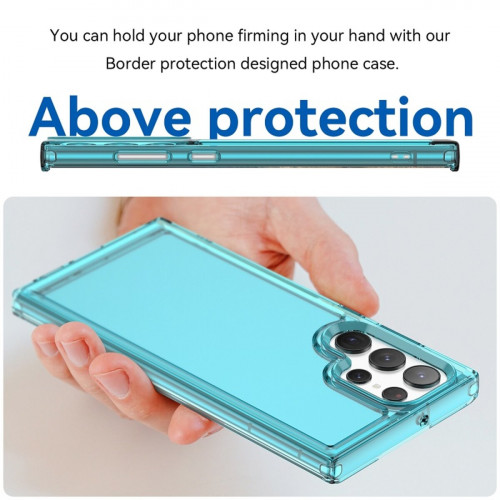 Чохол для смартфона Cosmic Clear Color 2 mm for Samsung Galaxy S23 Ultra Transparent Blue