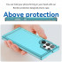 Чохол для смартфона Cosmic Clear Color 2 mm for Samsung Galaxy S23 Ultra Transparent Blue