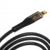 Кабель Essager Interstellar Transparent Design USB Charging Cable Type C to Lightning 1m black (EXCTL-XJ01-P) (EXCTL-XJ01-P)
