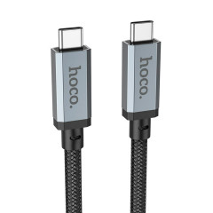 Кабель HOCO US05 USB4 100W HD high speed data cable(L=1M) Black (6931474777362)