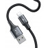 Кабель Baseus Special Data Cable for Backseat (USB to iP+Dual USB) Black