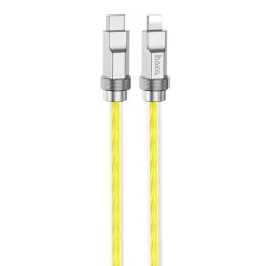 Кабель HOCO U113 Solid PD silicone charging data cable iP Gold (6931474790002)