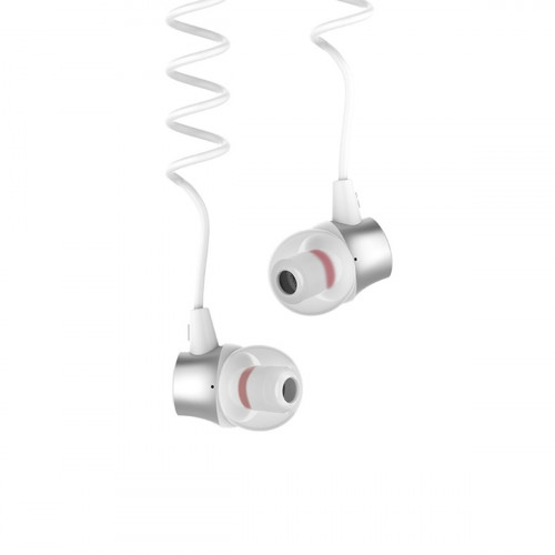 Навушники HOCO M51 Proper sound universal earphones with mic White