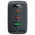 Мережевий зарядний пристрій ACEFAST A41 PD65W GaN (2*USB-C+USB-A) charger Black