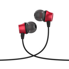 Навушники HOCO M51 Proper sound universal earphones with mic Red (6957531092285)