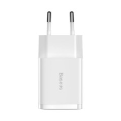 Мережевий зарядний пристрій Baseus Compact Charger 2U 10.5W EU White (CCXJ010202)