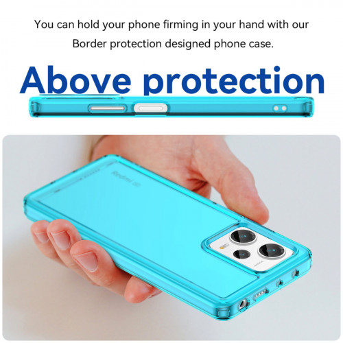 Чохол для смартфона Cosmic Clear Color 2 mm for Xiaomi Redmi Note 12 Pro Plus 5G Transparent Blue