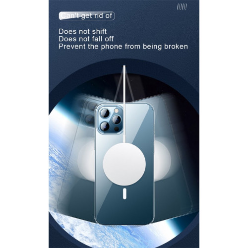 Чохол Cosmic Acrylic MagSafe HQ for Apple iPhone 15 Pro Transparent