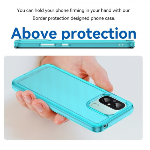 Чохол для смартфона Cosmic Clear Color 2 mm for Xiaomi Redmi 12C Transparent Blue