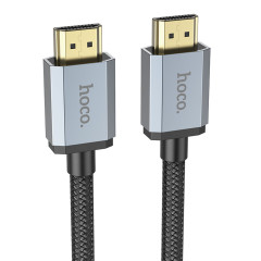 Кабель HOCO US03 HDTV 2.1 Male to Male 8K ultra HD data cable(L=2M) Black (6931474777317)