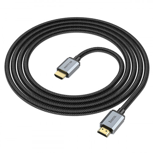 Кабель HOCO US03 HDTV 2.1 Male to Male 8K ultra HD data cable(L=2M) Black