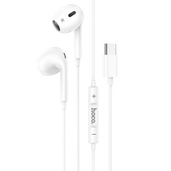 Навушники HOCO M101 Max Crystal grace Type-C wire-controled digital earphones with microphone White (6931474782441)