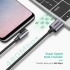Кабель UGREEN US284 Right Angle USB-A to USB-C Cable 3m (Space Gray) (UGR-70255)