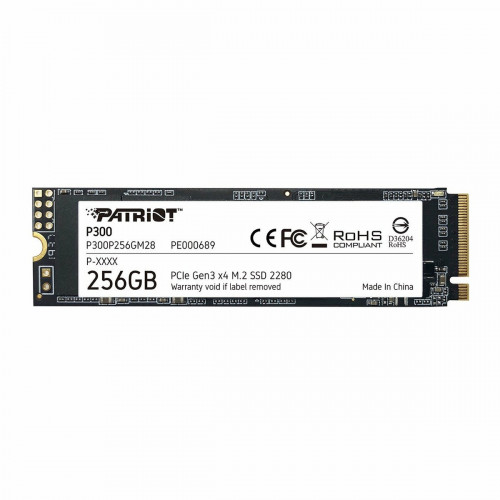 SSD M.2 Patriot P300 256GB NVMe 2280 PCIe 3.0 3D TLC