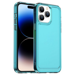 Чохол для смартфона Cosmic Clear Color 2 mm for Apple iPhone 15 Pro Transparent Blue (ClearColori15PTrBlue)