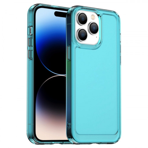 Чохол для смартфона Cosmic Clear Color 2 mm for Apple iPhone 15 Pro Transparent Blue