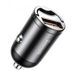 Автомобільний зарядний пристрій Baseus Tiny Star Mini Quick Charge Car Charger USB Port 30W Gray (VCHX-A0G)