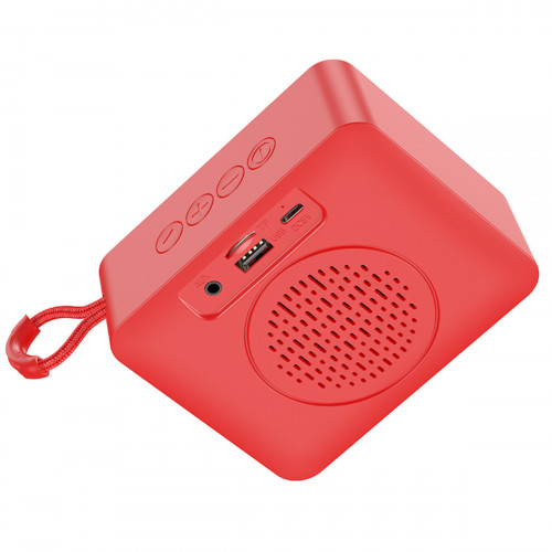 Портативна колонка HOCO BS51 Gold brick sports BT speaker Red