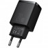 Мережевий зарядний пристрій Baseus Compact Quick Charger U+C 20W EU Black