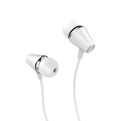 Навушники HOCO M34 honor music universal earphones with microphone White (6957531078463)
