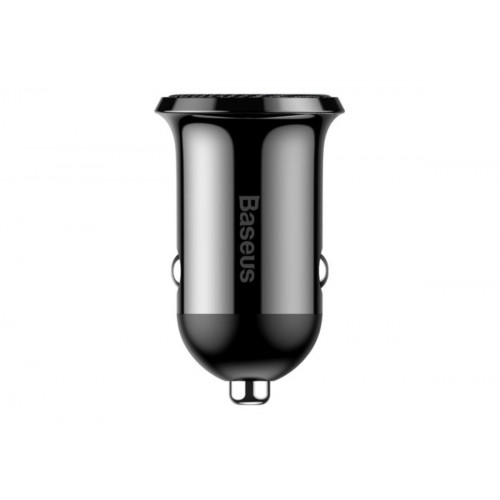 Автомобільний зарядний пристрій Baseus Grain Pro Car Charger (Dual USB 4.8A ) Black