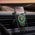 Тримач для мобiльного Baseus Stable Gravitational Wireless Charging Car Mount Pro 15W (Air Outlet Version) Black
