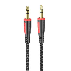 Аудiо-кабель BOROFONE BL14 AUX audio cable(L=1M) Black (BL14B)