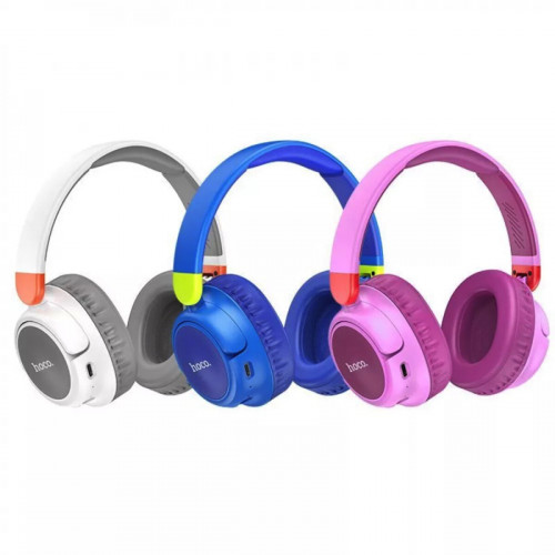Навушники HOCO W43 Adventure BT headphones Blue