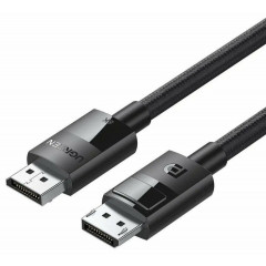 Кабель UGREEN DP114 DP 1.4 Male to Male Plastic Case Braided Cable 1m (UGR-80390) (UGR-80390)