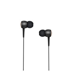 Навушники HOCO M19 Drumbeat universal earphone with mic Black (6957531054641)