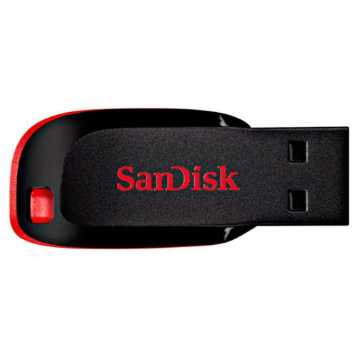 Flash SanDisk USB 2.0 Cruzer Blade 128Gb Black/Red