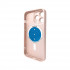 Чохол для смартфона AG Glass Matt Frame Color MagSafe Logo for Apple iPhone 13 Pro Chanel Pink