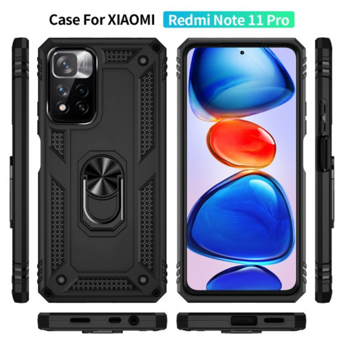 Чохол для смартфона Cosmic Robot Ring for Xiaomi Redmi Note 11/Note 11S Black