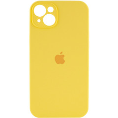 Чохол для смартфона Silicone Full Case AA Camera Protect for Apple iPhone 15 56,Sunny Yellow (FullAAi15-56)