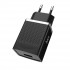 Мережевий зарядний пристрій HOCO C42A Vast power QC3.0 single port charger Black