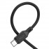 Кабель HOCO X90 Cool silicone charging data cable for Type-C Black