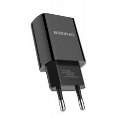 Мережевий зарядний пристрій BOROFONE BA20A Sharp single port charger set(Type-C) Black (BA20ACB)