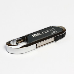 Flash Mibrand USB 2.0 Aligator 32Gb Grey (MI2.0/AL32U7G)