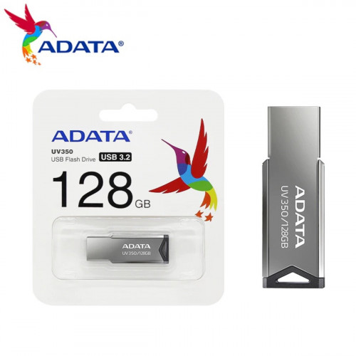 Flash A-DATA USB 3.2 UV 350 128Gb Silver