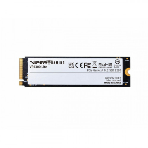 SSD M.2 Patriot Viper VP4300 Lite 1TB NVMe 2.0 2280 PCIe Gen4 x4 6400/7400 3D TLC (VP4300L1TBM28H)