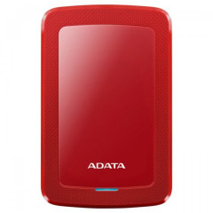 PHD External 2.5'' ADATA USB 3.2 Gen. 1 DashDrive Durable HV300 1TB Red (AHV300-1TU31-CRD)