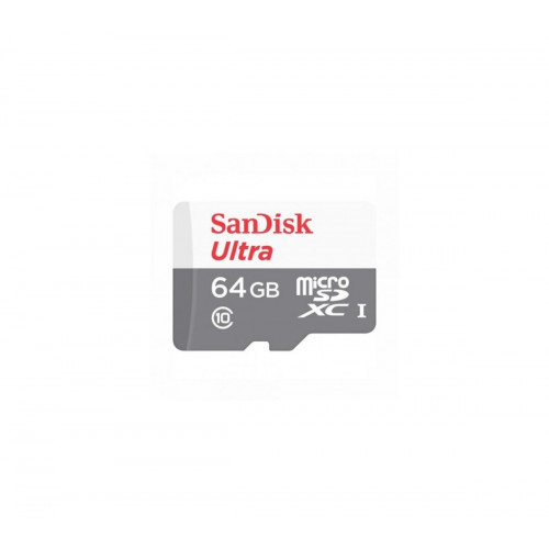 microSDXC (UHS-1) SanDisk Ultra 64Gb class 10 A1 (100Mb/s) (adapter SD)