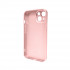 Чохол для смартфона AG Glass Matt Frame Color Logo for Apple iPhone 15 Chanel Pink