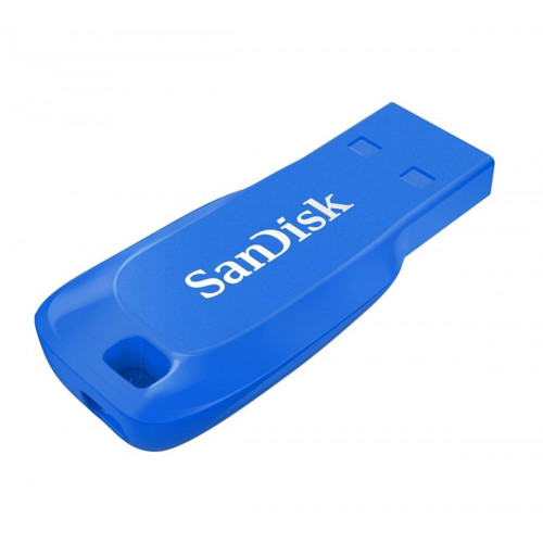 Flash SanDisk USB 2.0 Cruzer Blade 64Gb Electric Blue