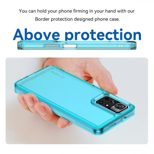 Чохол для смартфона Cosmic Clear Color 2 mm for Xiaomi Redmi Note 11/Note 11S Transparent Blue