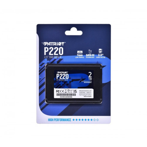 SSD Patriot P220 2TB 2.5