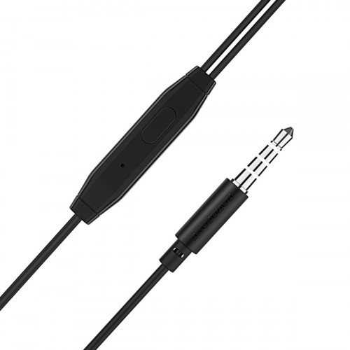 Навушники BOROFONE BM25 Sound edge universal earphones with mic Black