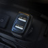 Автомобільний зарядний пристрій HOCO Z36 Leader dual port car charger Black