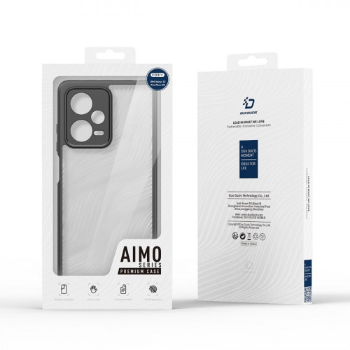 Чохол для смартфона DUX DUCIS Aimo for Xiaomi Redmi Note 12 Pro 5G Black